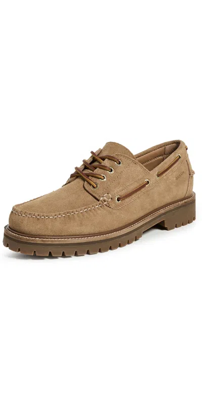 Gh Bass G. H. Bass Ranger Camp Moc Boat Shoes Hazelnut In Multi