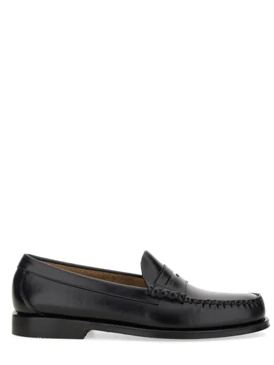 Gh Bass G. H. Bass Weejuns Larson Penny Loafers Leather In Black