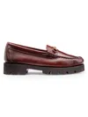 Gh Bass G.h.bass Womens Whitney Super Lug Weejuns Loafer In Wine