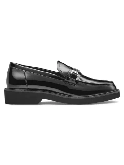 Gh Bass G. H. Bass Women's Madison Patent Leather Penny Loafers In Black
