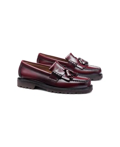 Gh Bass G.h.bass Men's Layton Kiltie Lug Weejuns Loafers In Wine