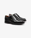 Gh Bass G.h.bass Men's Monogram Double Brogue Wingtip Derby Dress Shoes In Black
