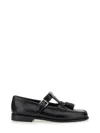 Gh Bass Tassel Detail Round Toe Loafer In Black