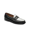 Gh Bass Round Toe Loafers With Two-tone Penny Strap In Multi
