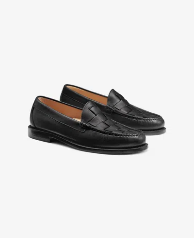 Gh Bass Men's Larson Woven Weejuns Loafer In Black