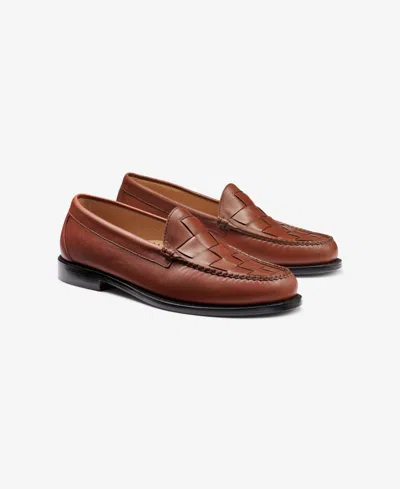 Gh Bass Men's Larson Woven Weejuns Loafer In Dark Tan
