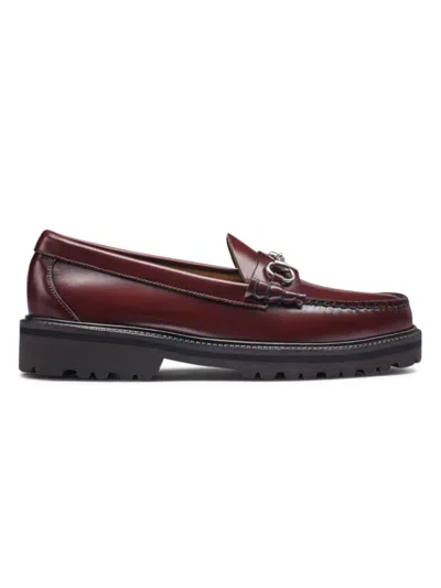 Gh Bass Men's Lincoln Bit Lug Loafer In Wine