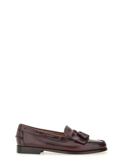 Gh Bass G.h. Bass Moccasin "weejuns Esther Kiltie" In Red