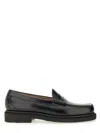 Gh Bass Mocassini G.h. Bass Weejuns Step Larson Penny Loafers Black Leather In Black
