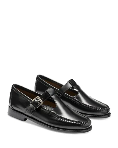 G.h. Bass Originals G. H. Bass Originals Women's Weejuns Mary Jane Shoes In Black