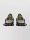 Gh Bass Two-tone Leather Loafers Round Toe In Multi