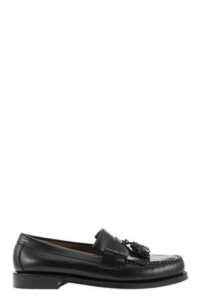 Gh Bass G.h. Bass Loafers In Black