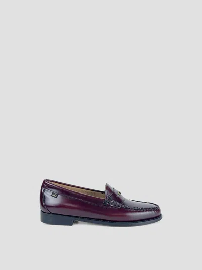 Gh Bass Weejun Women's Anniversary Loafers In Burgundy