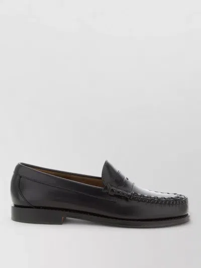 Gh Bass Weejuns Larson Leather Penny Loafers In Black