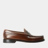 Gh Bass Weejuns Larson Penny Loafers In Brown