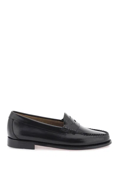 Gh Bass Weejuns Penny Loafers In Nero