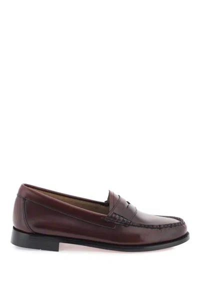Gh Bass 'weejuns' Penny Loafers In Rosso