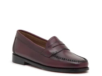 Gh Bass G.h. Bass Willa Penny Loafer In Burgundy