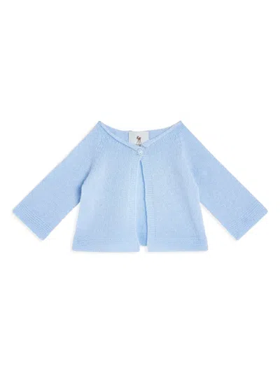 G.h. Hurt & Son Babies' Cashmere Cardigan In Blue