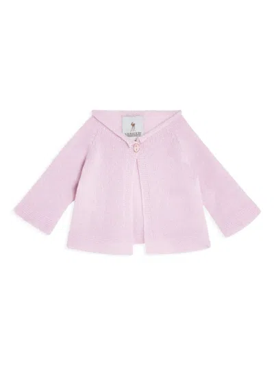 G.h. Hurt & Son Babies' Cashmere Cardigan In Pink