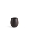 Gharyan Stoneware Coffee/tea Cup Set Of 4 In Black