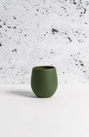 Gharyan Stoneware Coffee/tea Cup Set Of 4 In Green