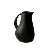 Gharyan Stoneware Kuduo Pitcher In Black