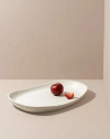 Gharyan Stoneware Mini Long Stoneware Serving Platters | Dadasi In White - Small
