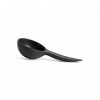 Gharyan Stoneware Stoneware Bowl Spoon Shape | Dadasi In Black