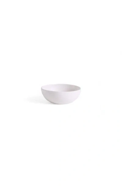 Gharyan Stoneware Stoneware Condiment Bowl Set Of 4 In White