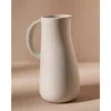 Gharyan Stoneware Stoneware Jug Dadasi 50 oz In White