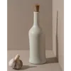 Gharyan Stoneware Stoneware Olive Oil Dispenser | Brutto 21 oz In White