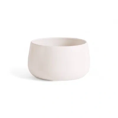 Gharyan Stoneware Stoneware Serving Bowl | Ewa 68 oz - Matte Shiny In White