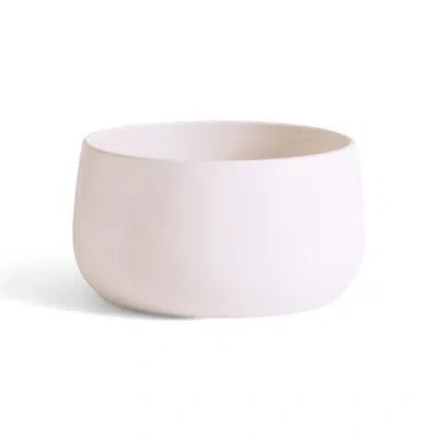 Gharyan Stoneware Stoneware Serving Bowl | Large 120 oz In White