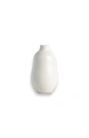 Gharyan Stoneware Stoneware Vase In White