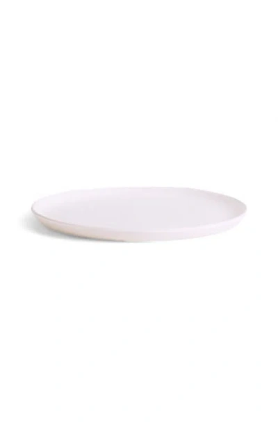 Gharyan Stoneware Tunisian Dinner Plates Set Of 4 In White