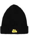 Ghayme Cloud-appliqué Beanie In Black