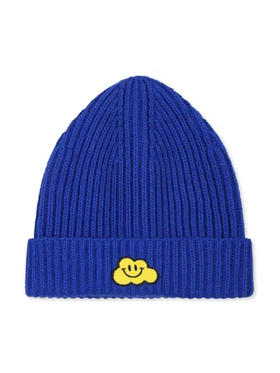 Ghayme Babies' Cloud-appliqué Beanie In Blue
