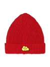 Ghayme Cloud-appliqué Beanie In Red