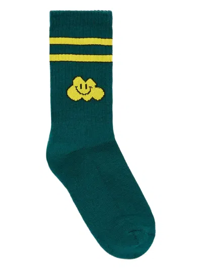 Ghayme Kids' X Cesare Morisco Cotton Socks In Green