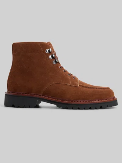 G.h.bass 1876 Huntsman Lace-up Moc Toe Boots In Brown