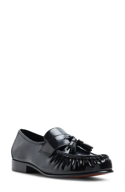 G.h.bass Anita Leather Tassel Loafer In Black