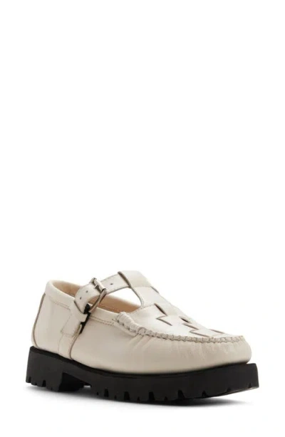 G.h.bass Fisherman Mary Jane Shoe In White