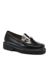 G.h.bass Lincoln Weejun Lug Loafer In Black