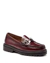 G.h.bass Lincoln Weejun Lug Loafer In Wine