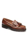 G.h.bass G. H. Bass Men's Layton Lug Weejun Tassel Loafers In Whiskey