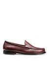 G.h.bass G. H.bass Men's Logan Slip On Weejun Penny Loafers - Regular In Wine