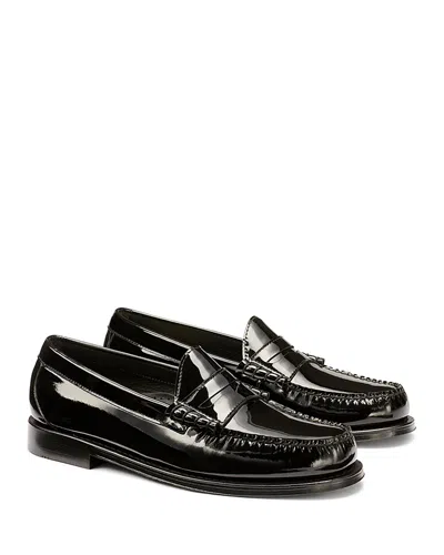 G.h.bass Gh Bass Men's Larson Weejun Loafers In Black Patent