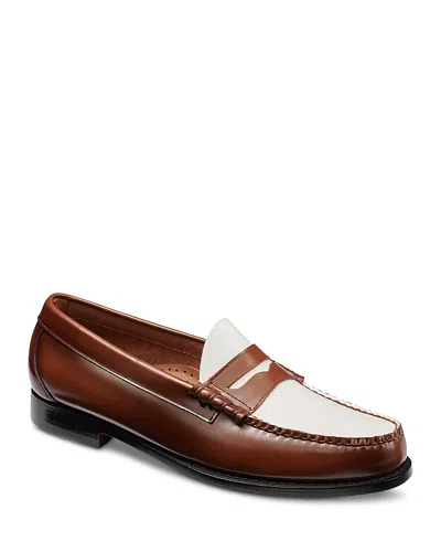 G.h.bass Gh Bass Men's Larson Weejun Loafers In Whiskey/white