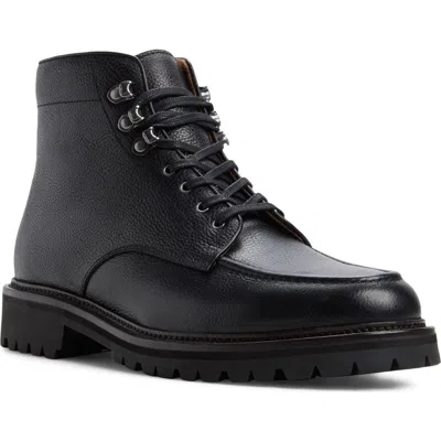 G.h.bass 1876 Huntsman Lace-up Moc Toe Boots In Black